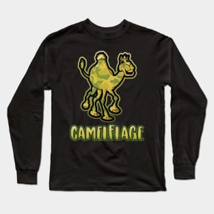 Camelflage - Hiding in plain sight Long Sleeve T-Shirt